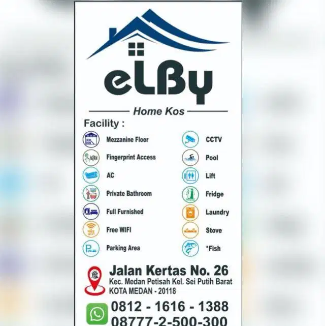 Hidden Gem eLBy Home Kos Fasilitas Premium Harga Ekonomis