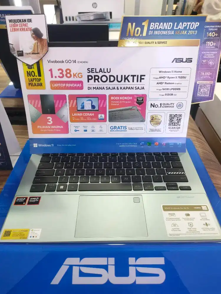READY LAPTOP ASUS | KREDIT DP 0%