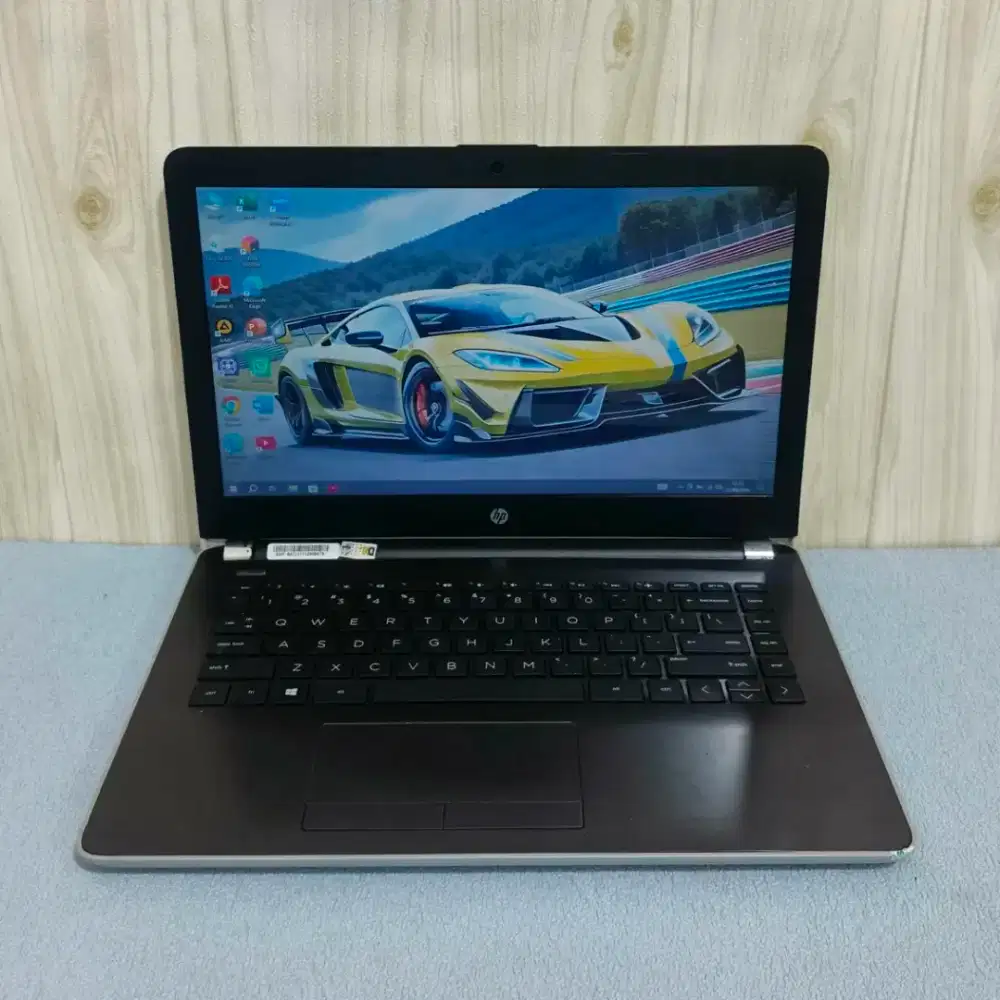 HP 14 slim AMD-A4 gen9 Ram4GB/hdd500GB