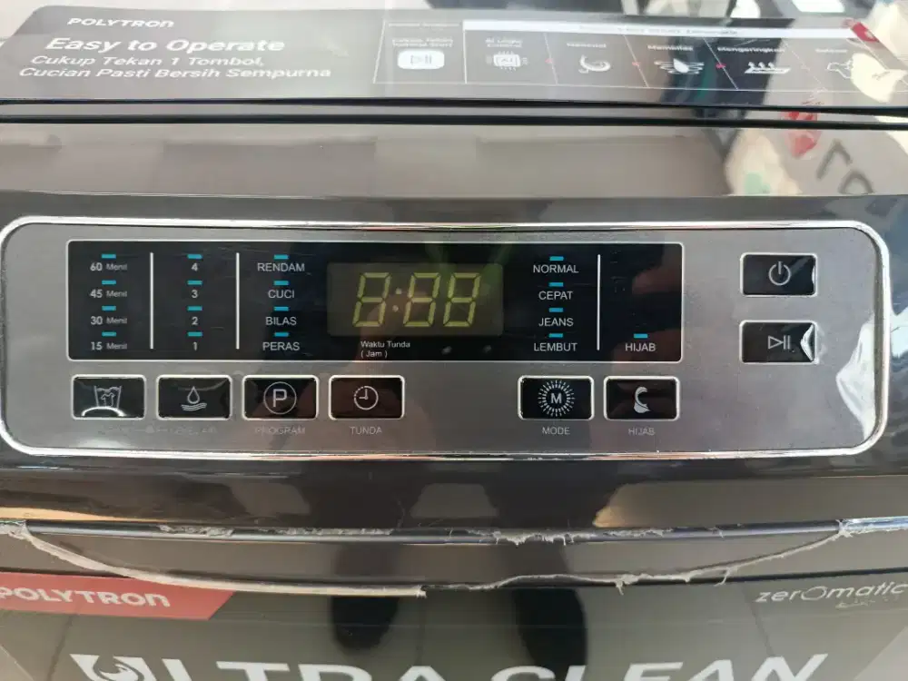 Promo Mesin Cuci Polytron Top Load 8 KG Bisa Cicilan Tanpa DP Bunga 0%
