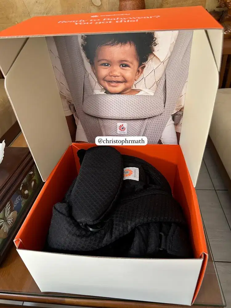 [PRELOVED] Ergobaby Carrier Omni Deluxe - All In One Mesh