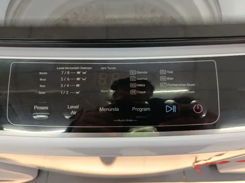 Mesin Cuci TCL Top Load 8 KG Bisa Cicilan Tanpa DP Bunga 0%