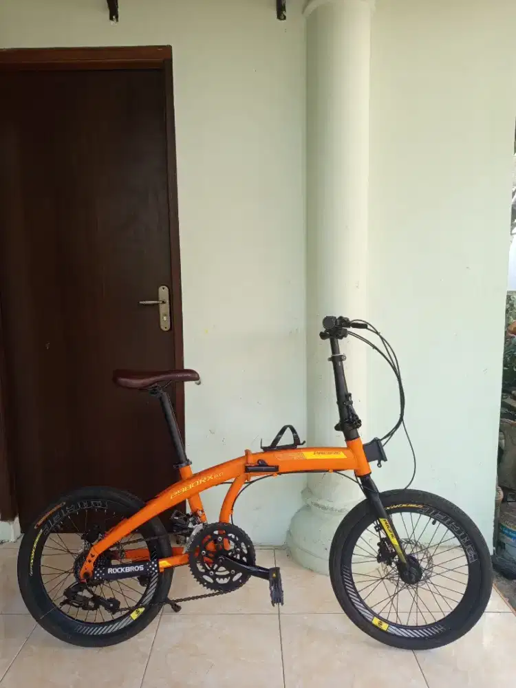 Sepeda lipat Pacific 2980rx 8.0 20er rem hydrolic double speed