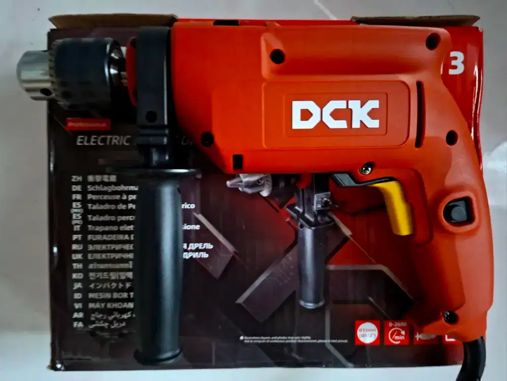 Baru DCK profesional bor listrik impact drill 13mm
