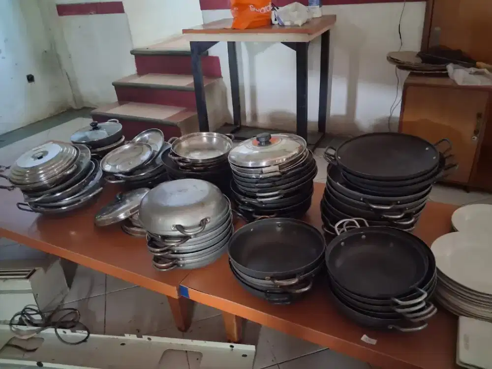 Jual cepat dan murah perlengkapan restorant.botongan