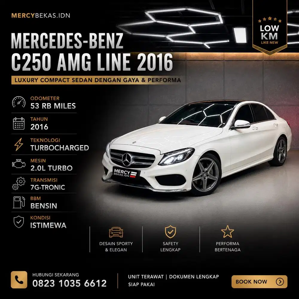 W205 Mercedes Benz C250 Amg Line 2016