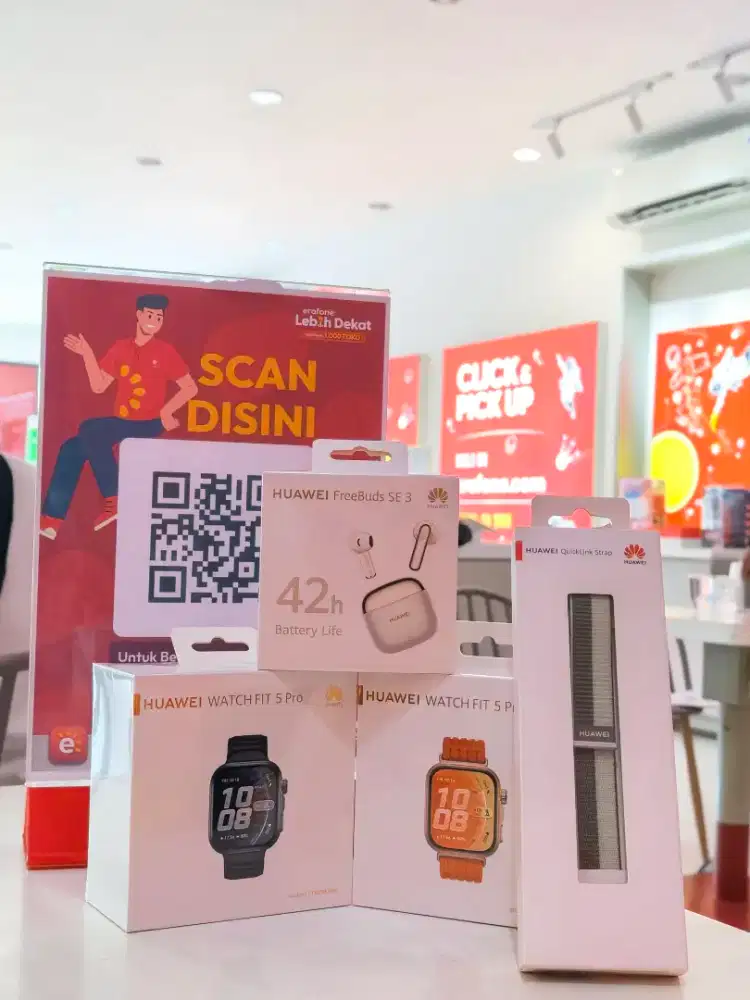 PAKET KALCER HUAWEI FIT 5 PRO FREE HUAWEI BUDS SE 3 & ORIGINAL STRAP