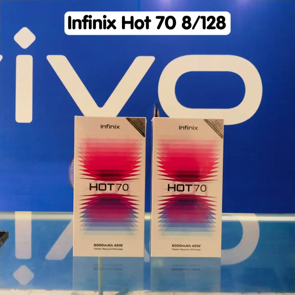 Infinix hot 70 8/128 new