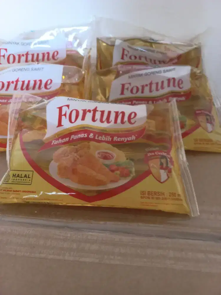 Minyak goreng fortune 250 ml=48 pc/karton