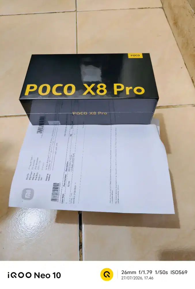 BARU 100% | POCO X8 PRO 12/512GB Yellow | BNIB SEGEL | Grs Resmi 15BLN