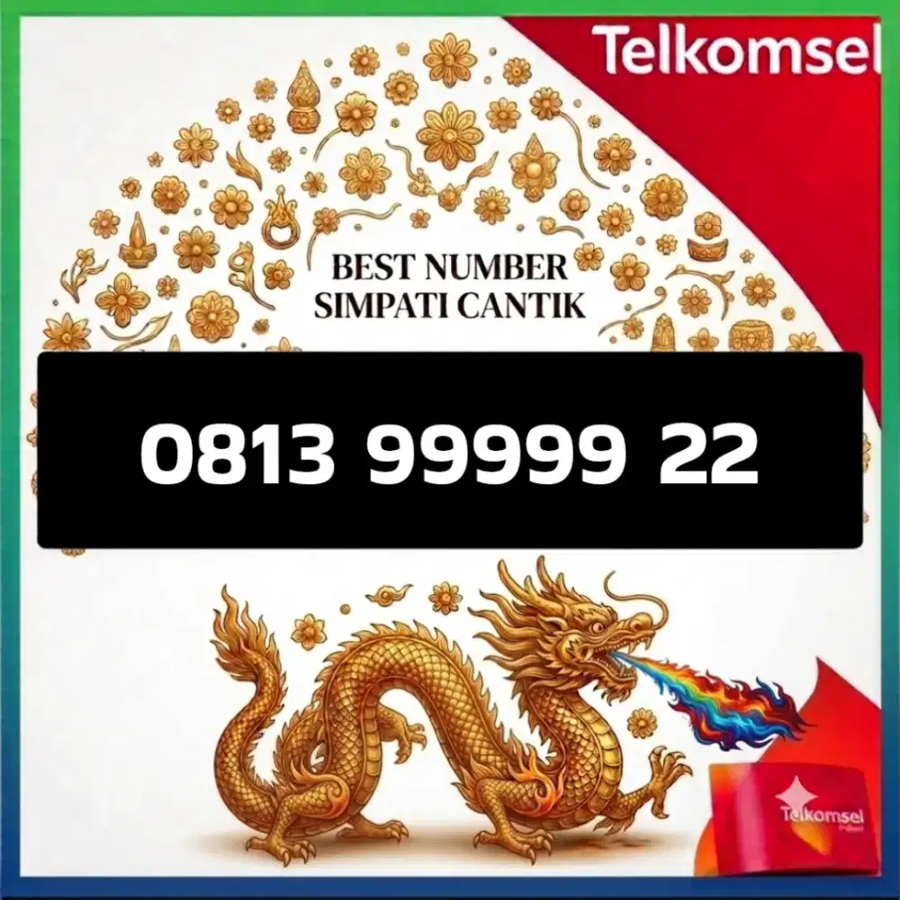 Nomor cantik simpati Telkomsel super