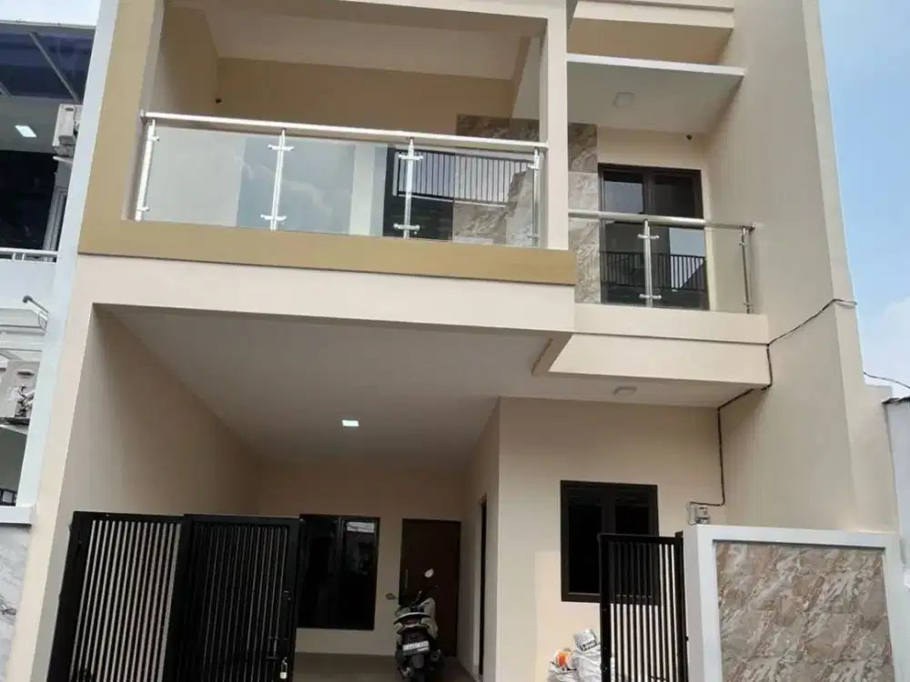 RUMAH MURAH CANTIK MEWAH 2 LANTAI BEBAS BANJIR SIAP HUNI BINTARA JAYA BEKASI