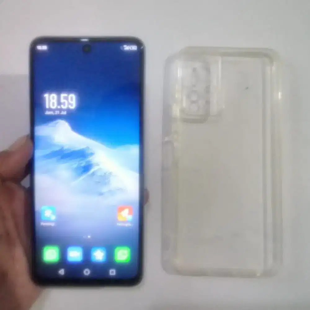 Infinix Hot 11s Nfc (RAM 4+3GB, ROM 64GB, OS.11)Normal Minus Sedikit