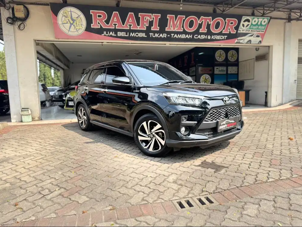 Toyota Raize 1.0 G Turbo Cvt 2021 Matic Hitam