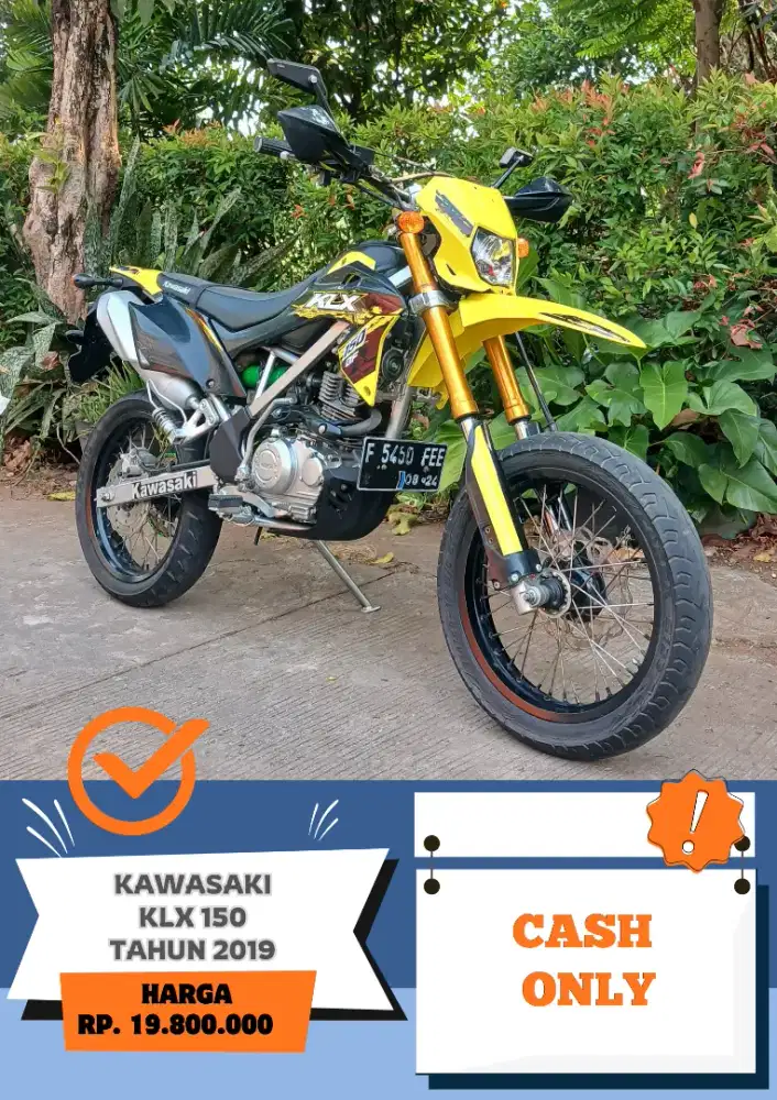 KAWASAKI KLX 150 TAHUN 2019