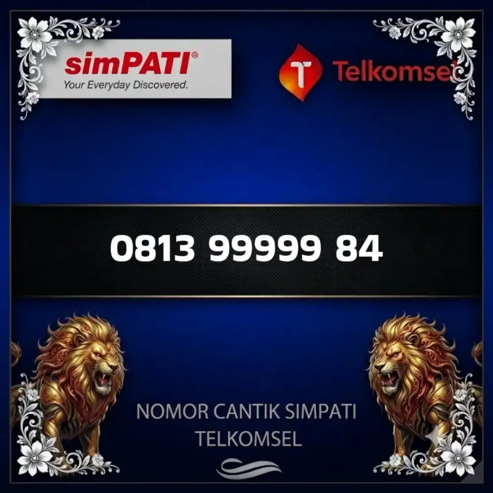 Nomor cantik simpati Telkomsel super