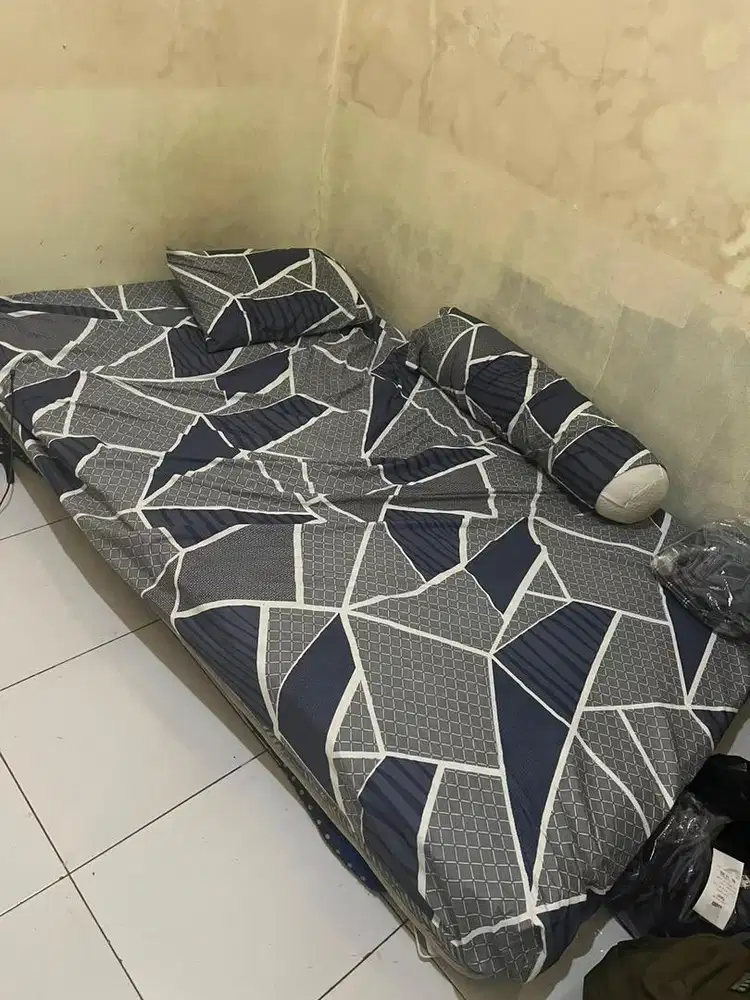 Kasur single 120*200 beserta bantal