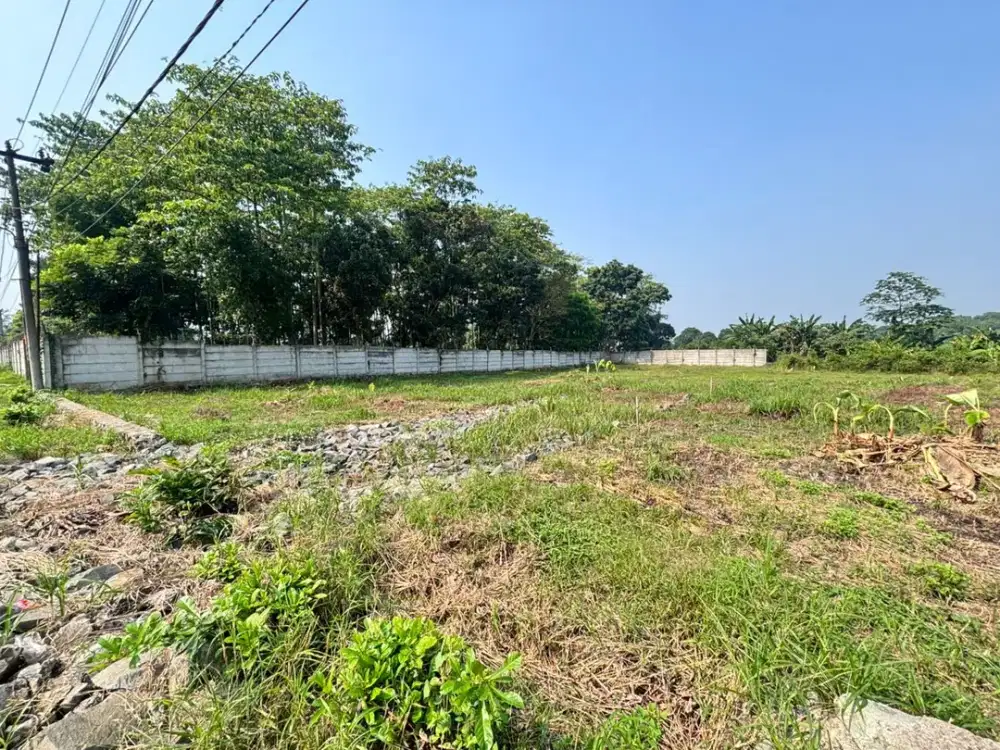 Miliki Tanah Termurah Dekat Stasiun Jatake - SHM - Pinggir Jalan - 10 Menit Tol Legok