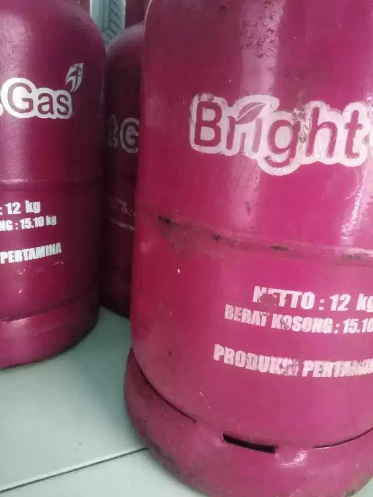 Tabung gas 12kg pink bright gas