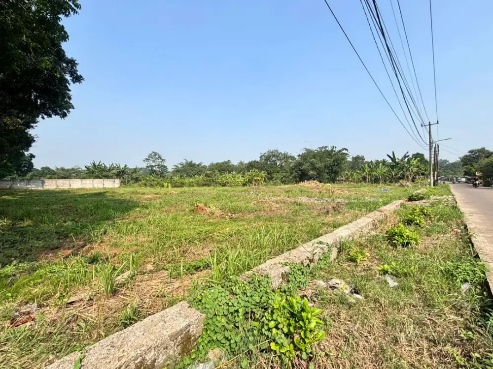 TERMURAH dan Bisa Cicil Tanpa Bunga! Miliki Tanah Cisauk Strategis Dekat Stasiun Jatake - SHM - Pinggir Jalan - 10 Menit Tol Legok