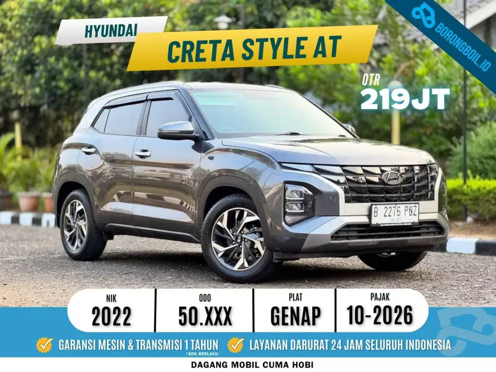 Creta Style at 2022 Abu-abu metalik