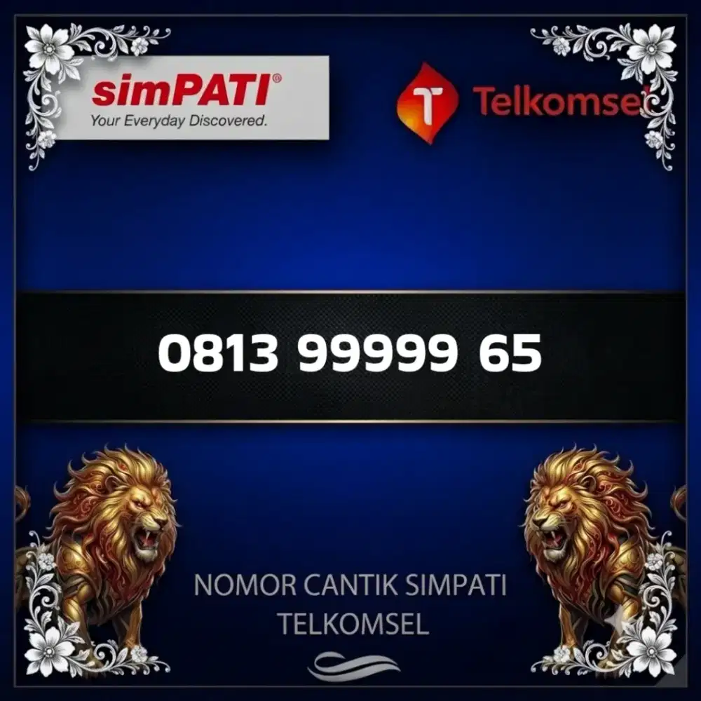 Nomor cantik simpati Telkomsel super