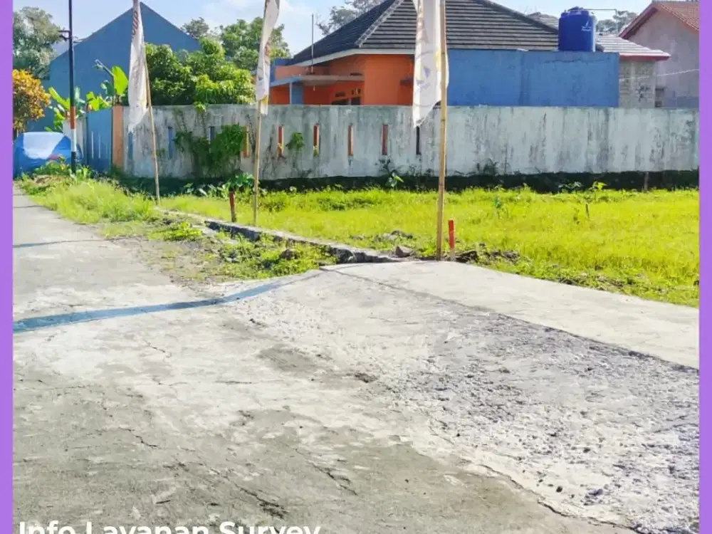Tanah Dekat Pasar Gentan Kaliurang km10 SHM Pekarangan