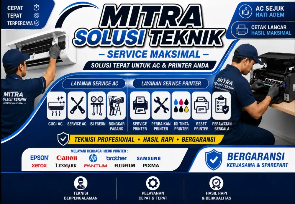 service ac dan service printer