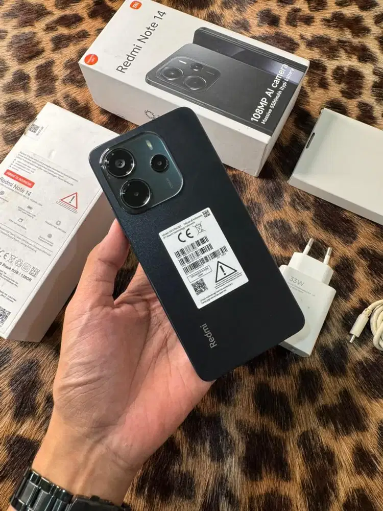 Redmi Note 14 8/128GB Resmi (Black)