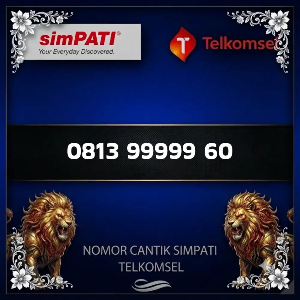 Nomor cantik simpati Telkomsel super