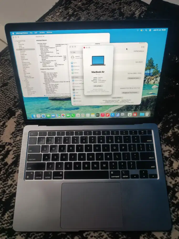 Macbook Air M1 iBox 8/256 mulus