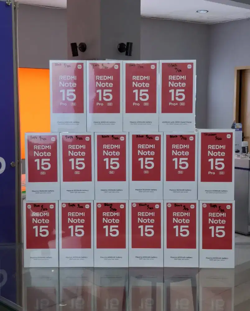 REDMI NOTE 15 8/256 128GB NEW PROMO