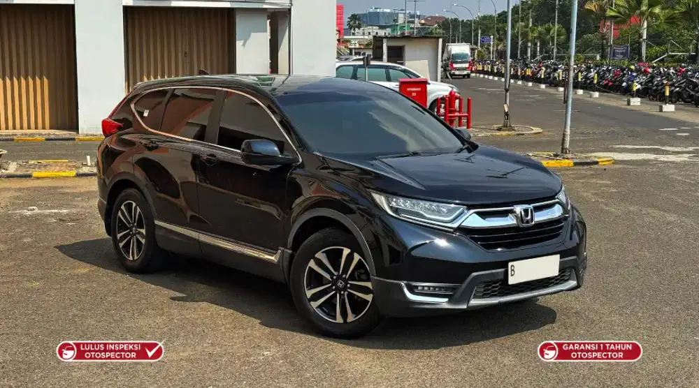 KM 40rb CR-V 1.5 Prestige Turbo 2017 New Honda CRV hitam matic bs TT