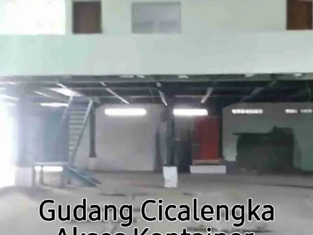 Gudang Cicalengka Akses Kontainer