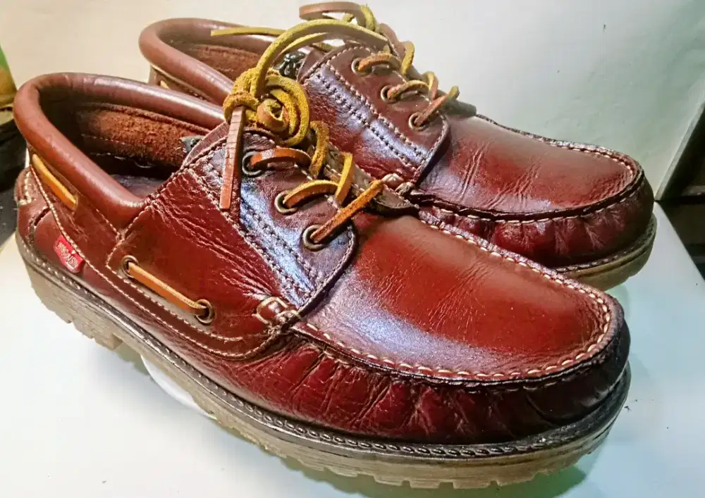 Size 45 - Wisconsin - Sepatu Pria Casual Kulit Keren Kekinian