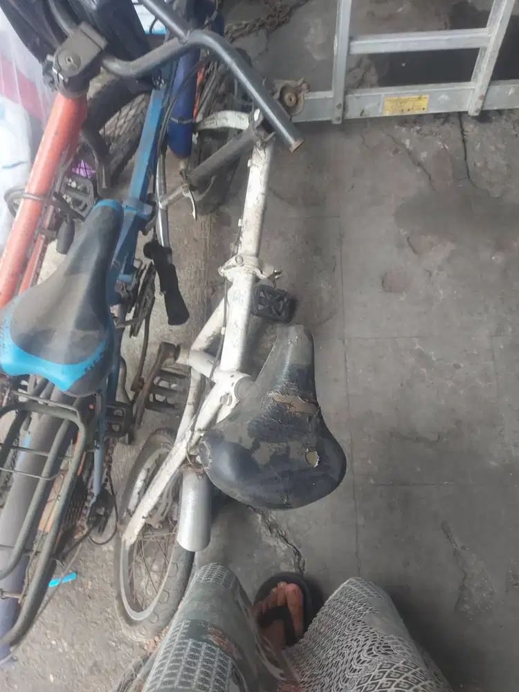 Lelang 2 sepeda lipat jadul