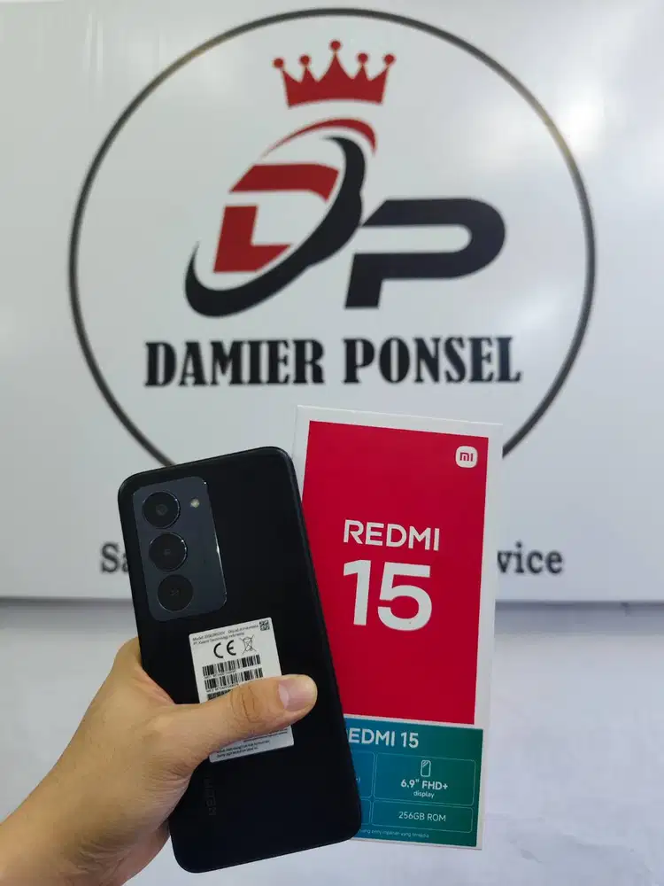 XIAOMI REDMI 15 (8/128) GARANSI S/D SEPTEMBER 2027