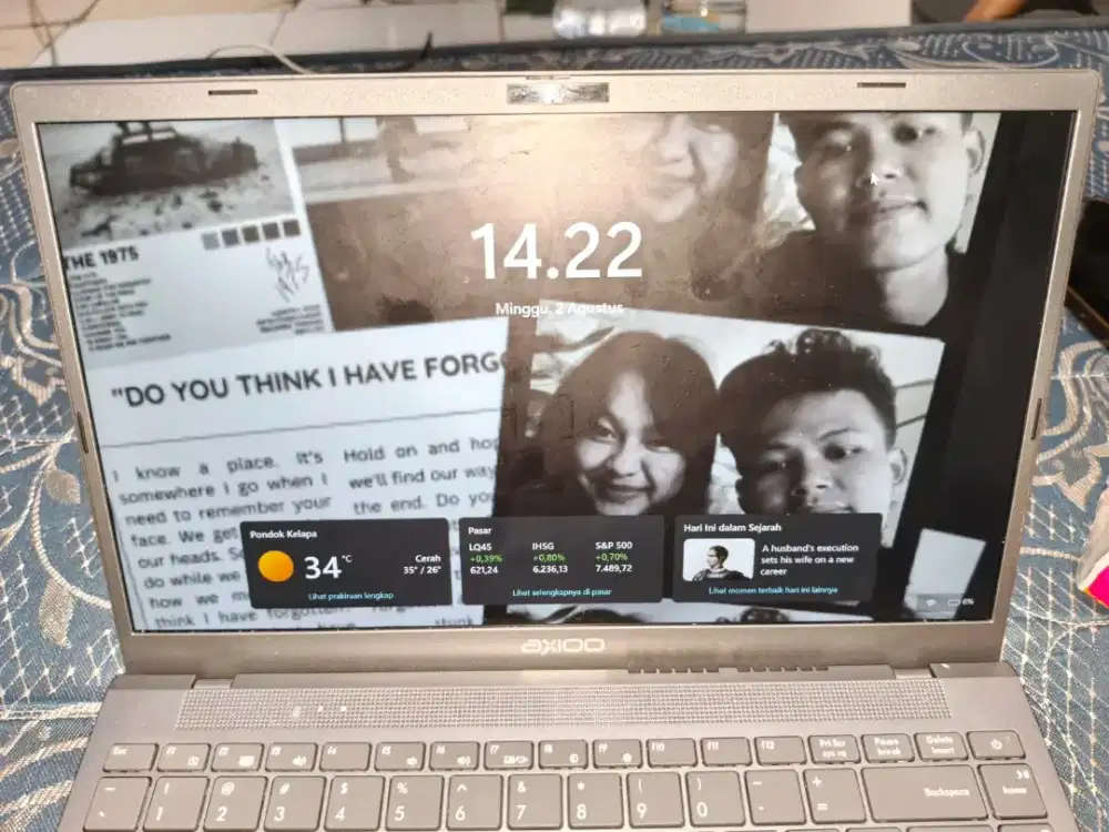 Axioo mybook Hype 3 notebook Grey ( i3-1125G4 / 8GB/256)