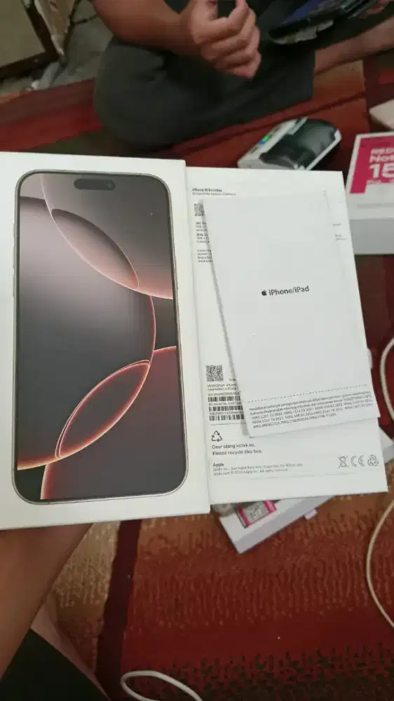 Iphone 16 promax 512gb garansi resmi iBox Indonesia