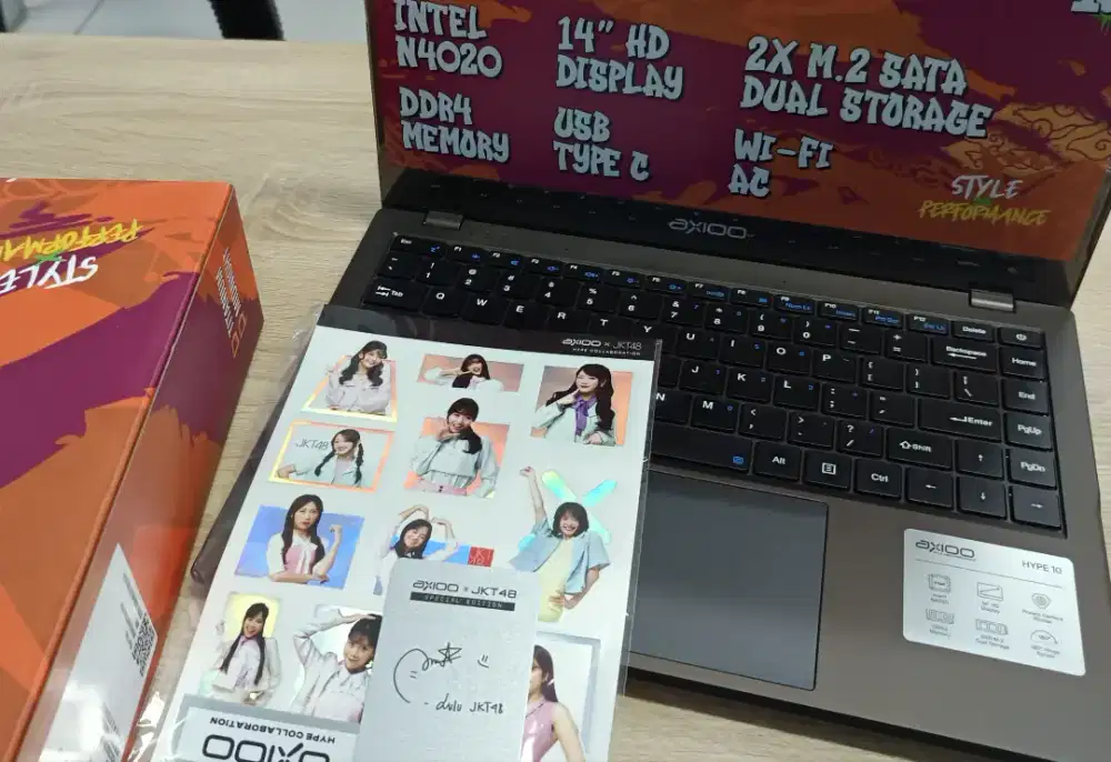 Laptop baru bergaransi
