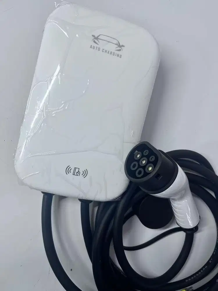 AUTO CHARGER WALL CHARGER MOBIL EV 7KW 32A PANJANG KABEL 5 METER