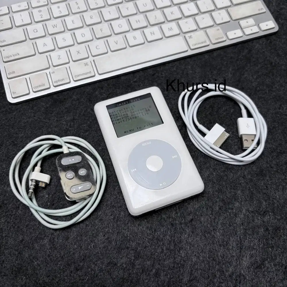iPod Photo Color 4th Gen 30GB White 2005 - dual boot os rockbox