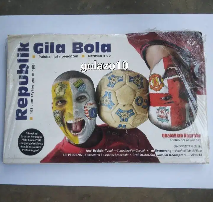 Buku Republik Gila Bola Klub Negara Liga Indonesia Dunia Bukan Tabloid