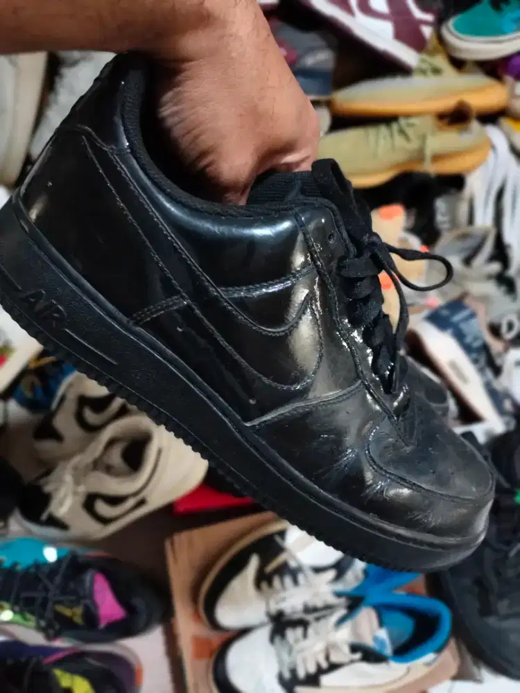 Nike Air Force 1 glossy Patent Leather, size 44