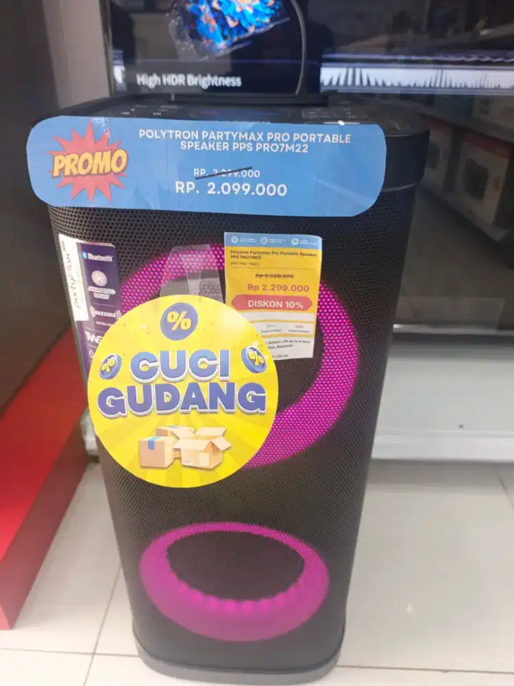 PROMO SPEAKER POLYTRON BAZZOKE