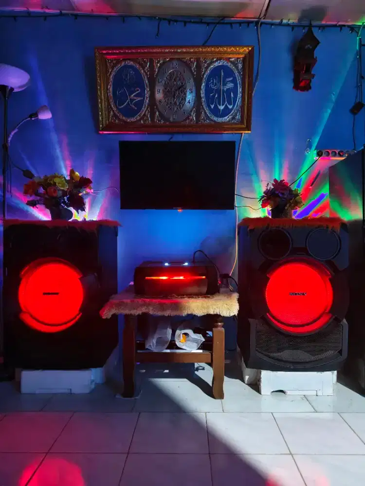 Speaker SONY SHAKE X70D Lengkap Super mulus