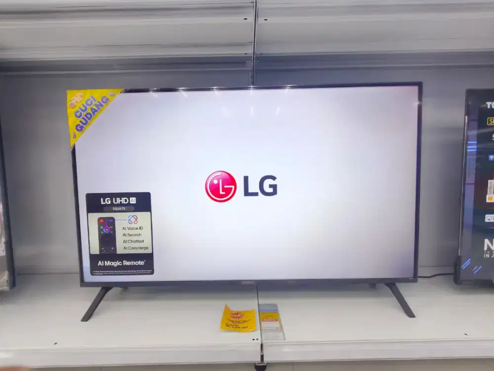 PROMO Smart TV LG 55 Inch 55UA7550PSA 4K UHD Ex Display
Bisa Cicilan