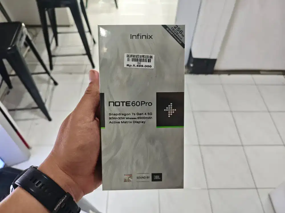 INFINIX NOTE 60 PRO 5G RAM 8+8/256GB ATLANTIS DAHSYAT