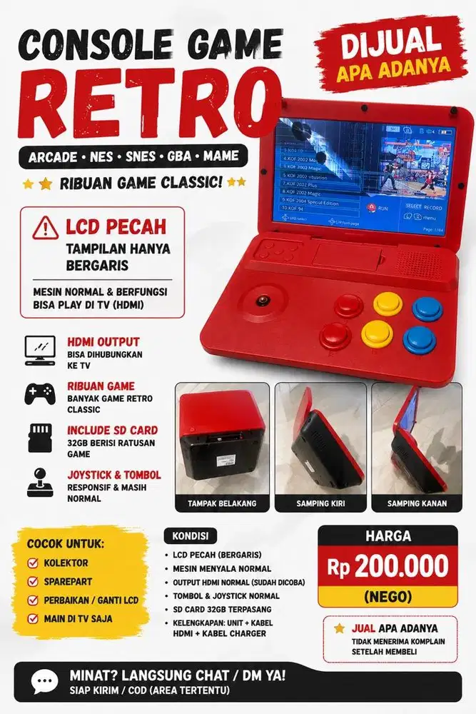 Game Console Jadul