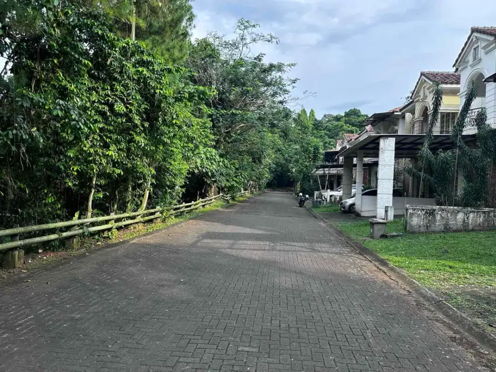 Nuansa Puncak Ada Di BSD Kavling Premium Hoek Monte Carlo The Green –  Posisi Pojok Super Privat & Tenang | Dekat Aliran Sungai Mengalir